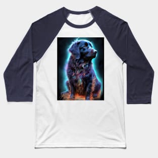 Farm Dog Art Baseball T-Shirt